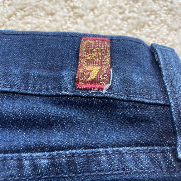 7 For All Mankind Roxanne Skinny Jeans Mid Rise - Picture 8 of 15